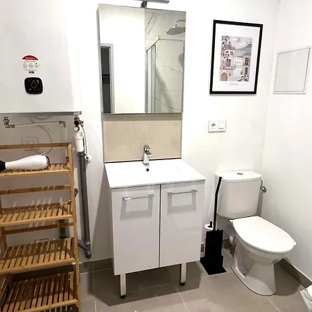 Be-0 - Joli 2 Pieces Pour 1-2 Pers Au Rdc Au Centre De