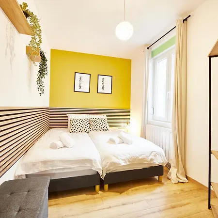 아파트 Be-0 - Joli 2 Pieces Pour 1-2 Pers Au Rdc Au Centre De